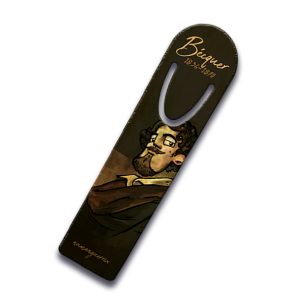 Marcapáginas aluminio Bécquer